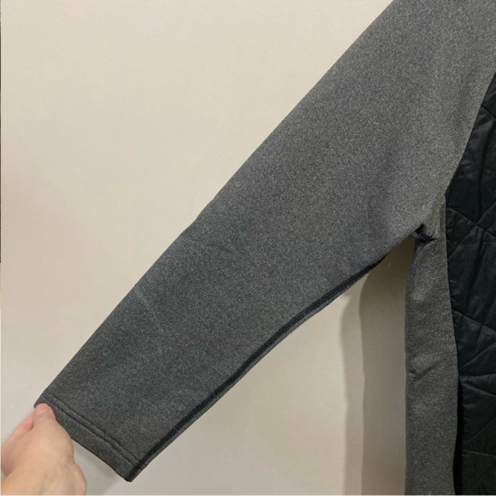 Smartwool Mens Size Small Zip Up Sweater Black Grey - Picture 7 of 10